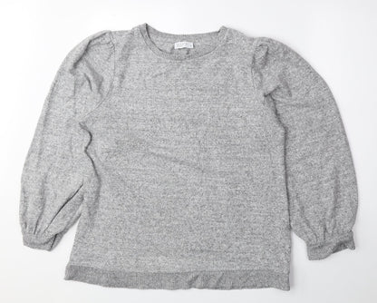Womens UK Size 16 Papaya Grey Pullover Jumper