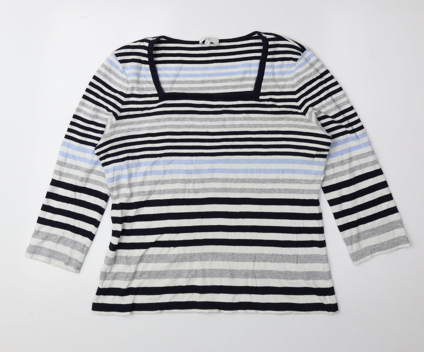 Womens UK Size M CC Blue Basic Blouse