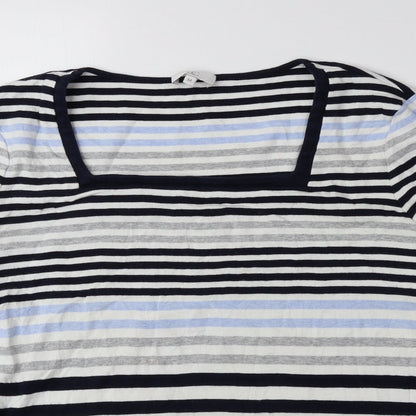Womens UK Size M CC Blue Basic Blouse
