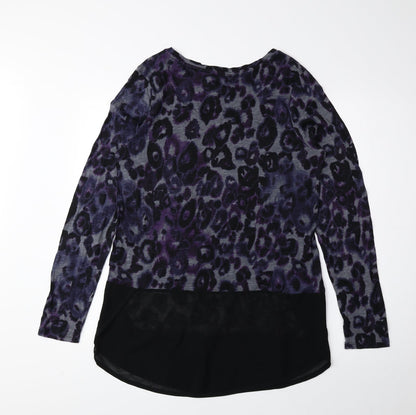 Womens UK Size 12 NEXT Blue Basic Blouse