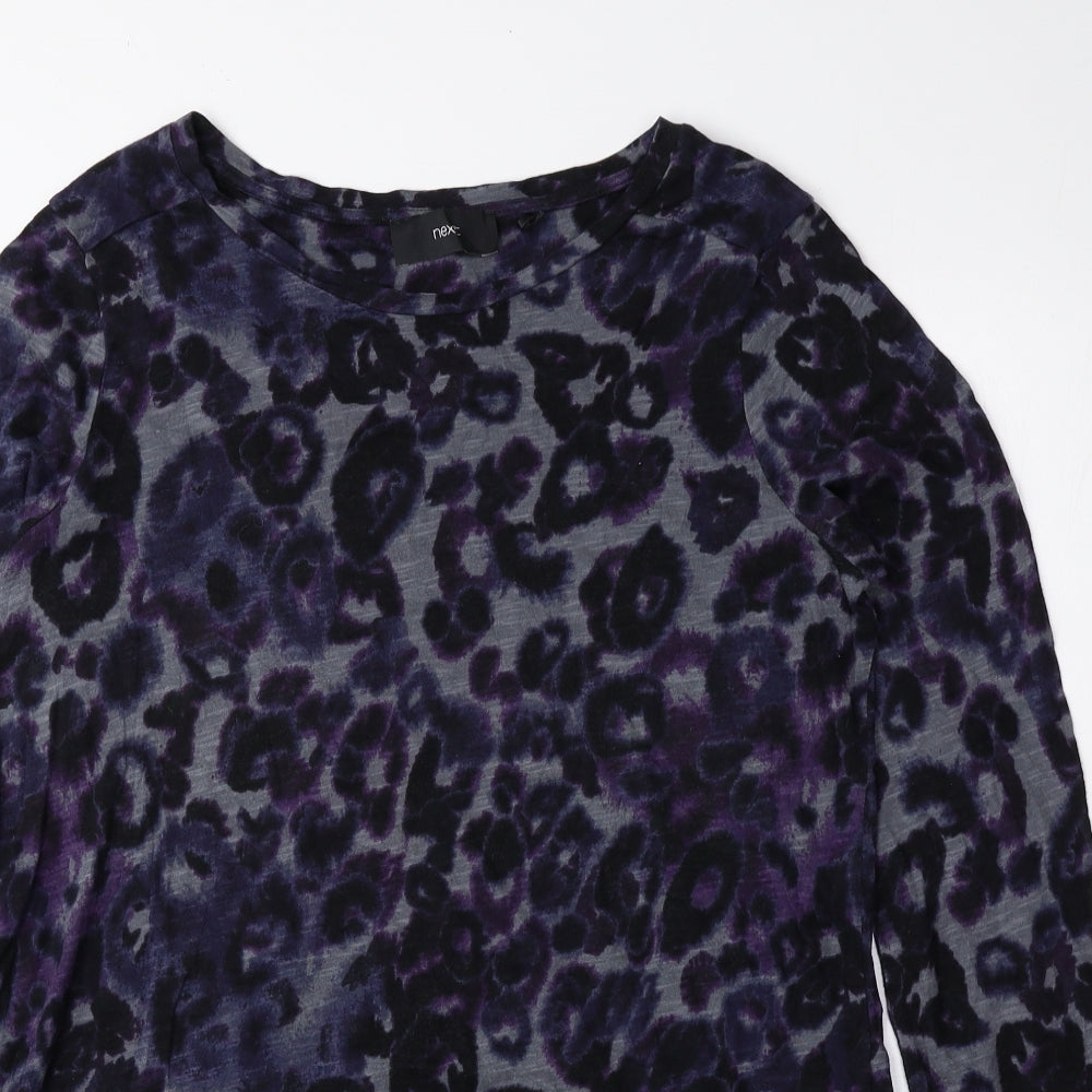 Womens UK Size 12 NEXT Blue Basic Blouse
