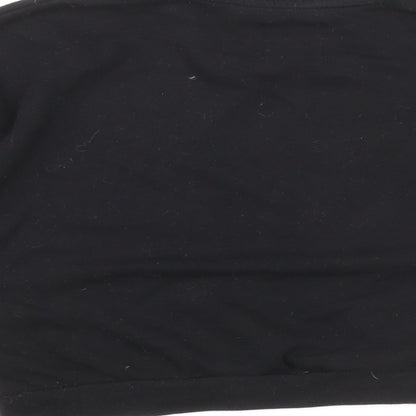 Stranger Things Womens Black Polyester Pullover Sweatshirt Size 4 Pullover
