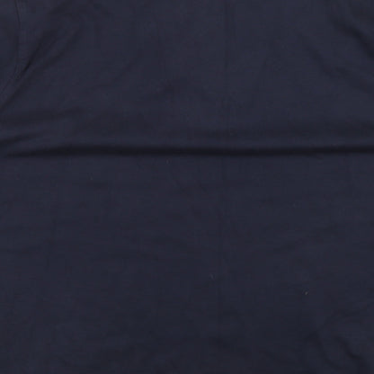 Milano Mens Blue Cotton Pullover Sweatshirt Size L - Milano