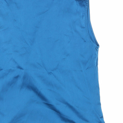 SheIn Womens Black Polyester Basic Blouse Size M V-Neck