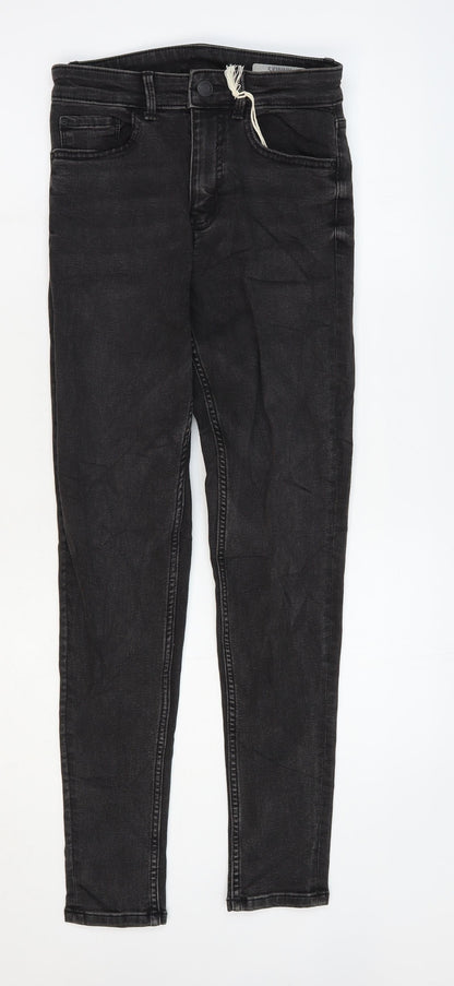 Womens UK Size 6 Marks and Spencer Regular Fit Skinny Black Jeans