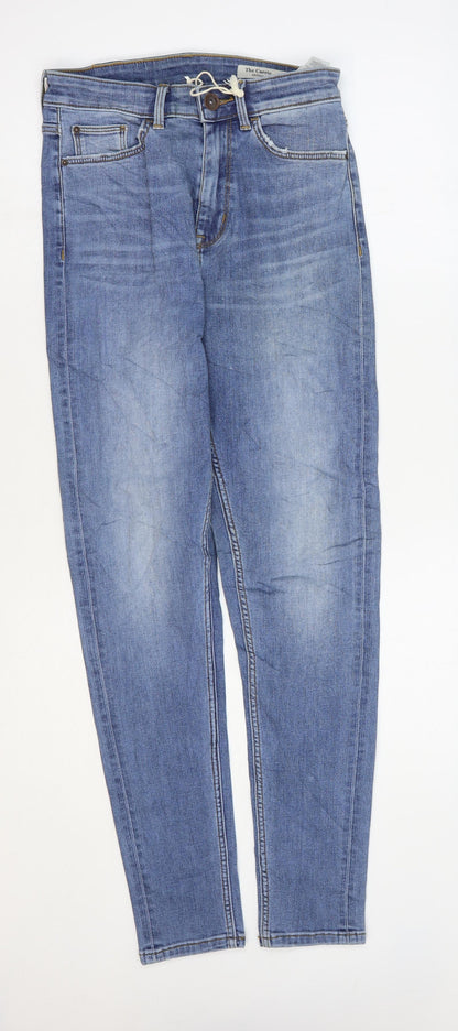 Womens UK Size 8 Marks and Spencer Regular Fit Skinny Blue Jeans