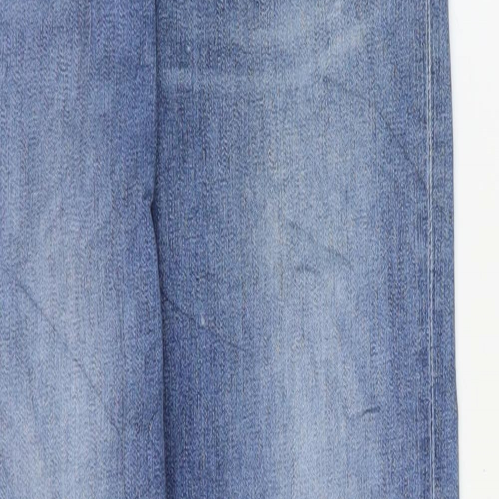 Womens UK Size 8 Marks and Spencer Regular Fit Skinny Blue Jeans