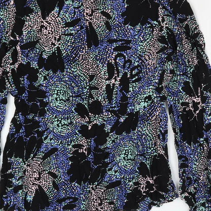Womens UK Size 8 Marks and Spencer Multicoloured Basic Blouse
