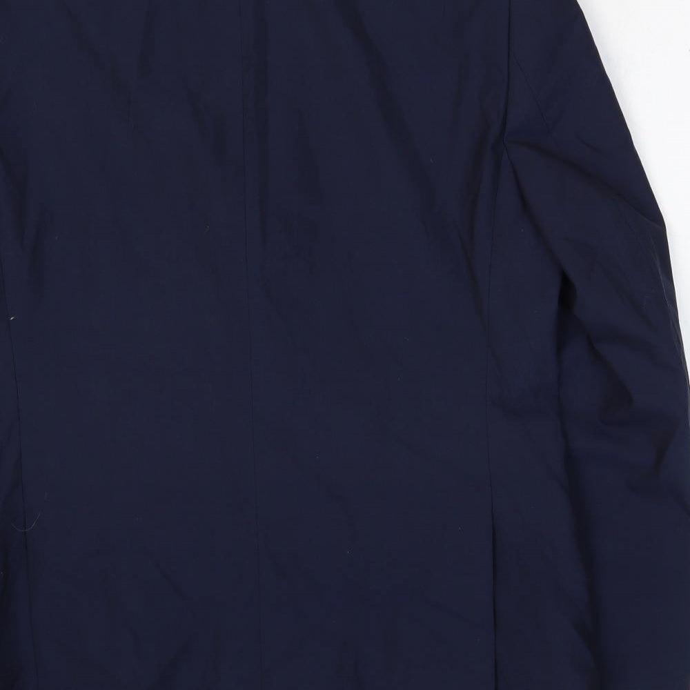 Mens UK Size 40 Howick Tailored Regular Blue Suit Jacket