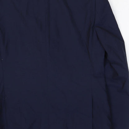 Mens UK Size 40 Howick Tailored Regular Blue Suit Jacket