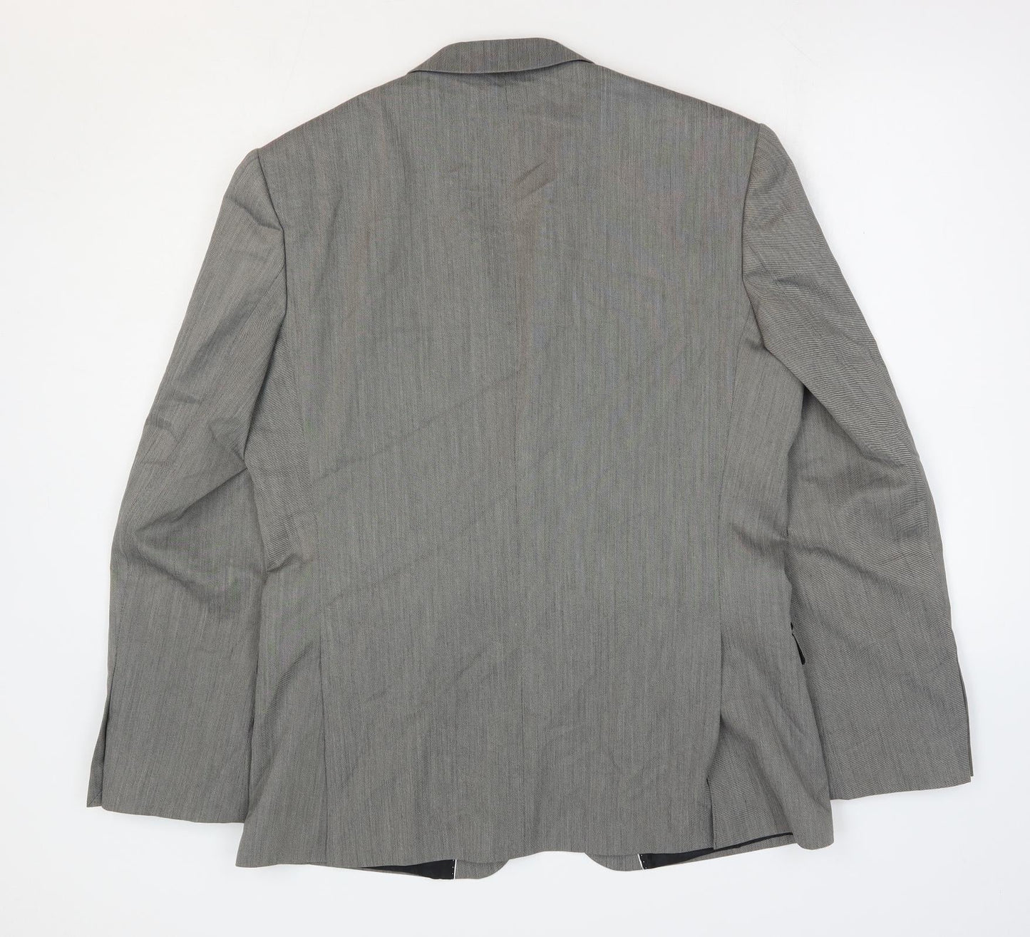 Mens UK Size 42 Red Herring Regular Grey Suit Jacket