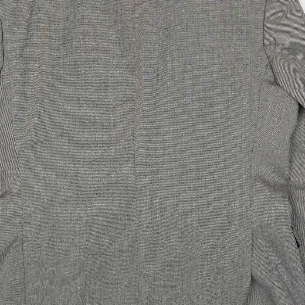 Mens UK Size 42 Red Herring Regular Grey Suit Jacket