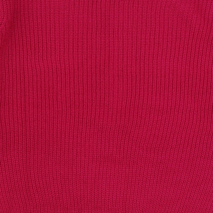 Womens UK Size S Tru Pink Pullover Jumper