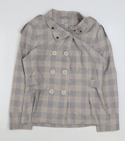 Womens UK Size 14 Preworn Grey Jacket