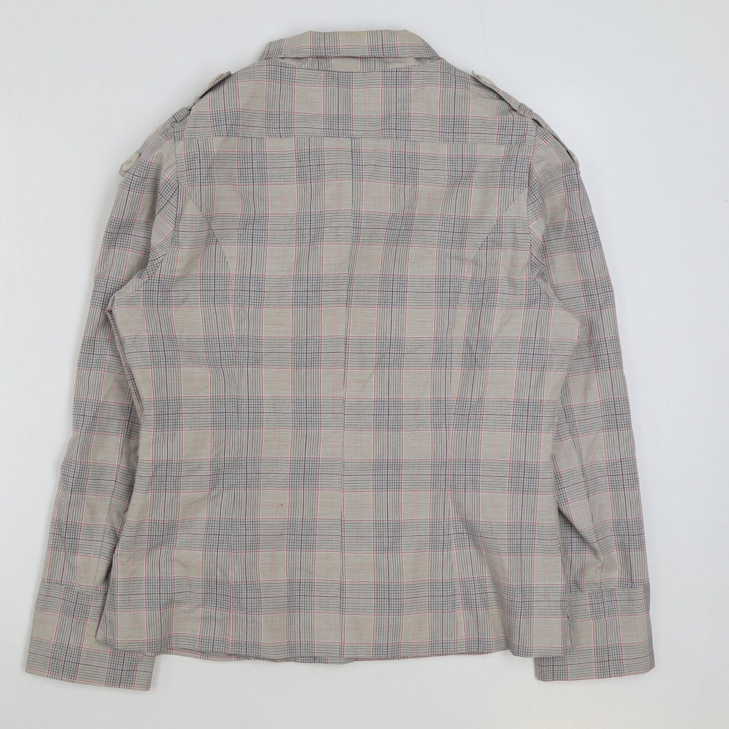 Womens UK Size 14 Preworn Grey Jacket