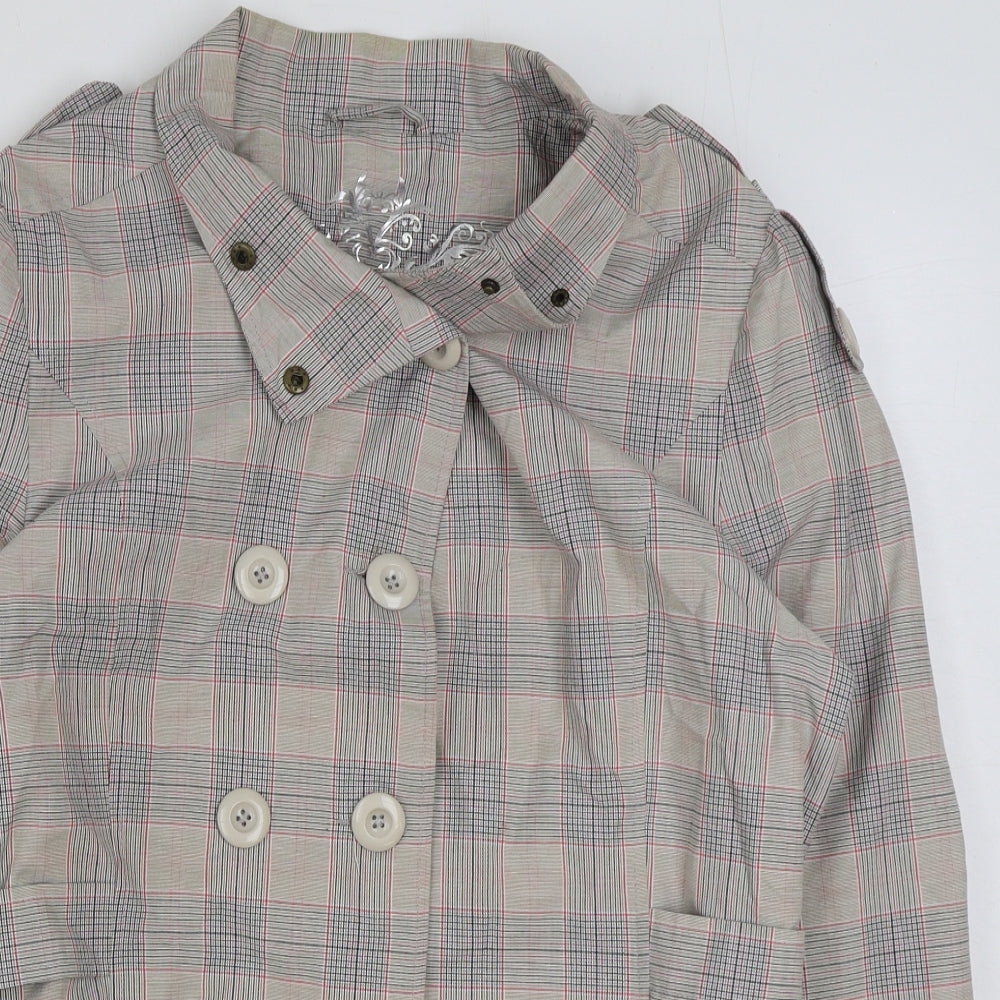 Womens UK Size 14 Preworn Grey Jacket