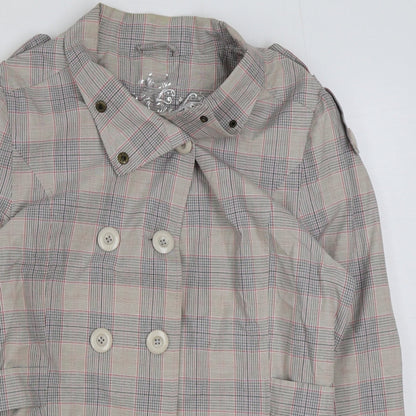 Womens UK Size 14 Preworn Grey Jacket