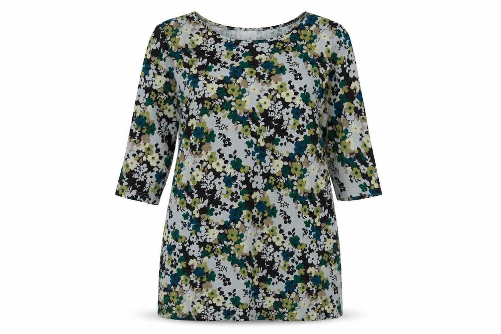 Womens UK Size M Inspire Multicoloured Tunic T-Shirt