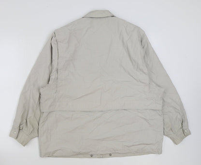 Womens UK Size 18 Telemac Beige Rain Coat
