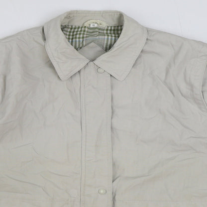 Womens UK Size 18 Telemac Beige Rain Coat