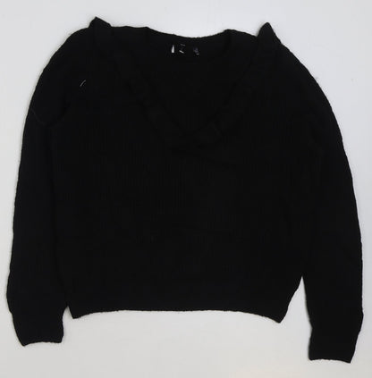 Womens UK Size 14 Marks and Spencer Black Pullover Jumper