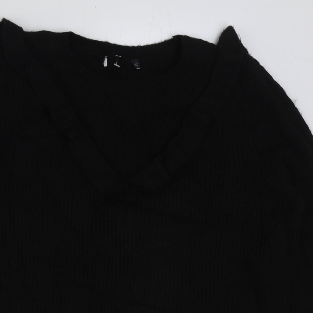 Womens UK Size 14 Marks and Spencer Black Pullover Jumper