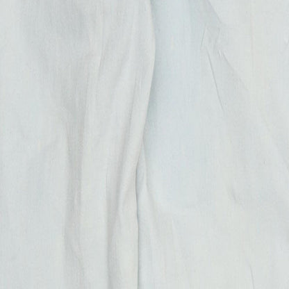 Topshop Womens Blue 100% Cotton Skinny Jeans Size 28 L30 in Regular Zip