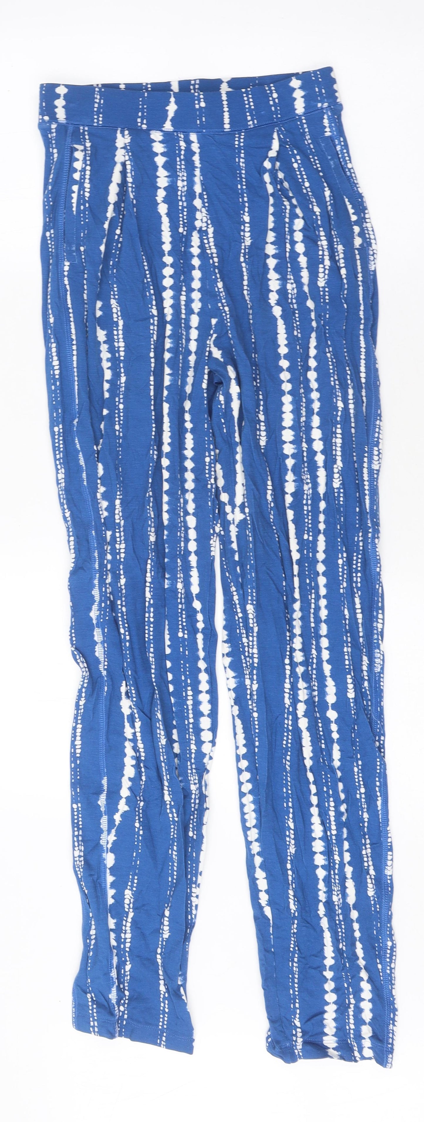 Womens UK Size 6 Marks and Spencer  Capri Blue Leggings