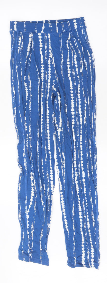 Womens UK Size 6 Marks and Spencer  Capri Blue Leggings