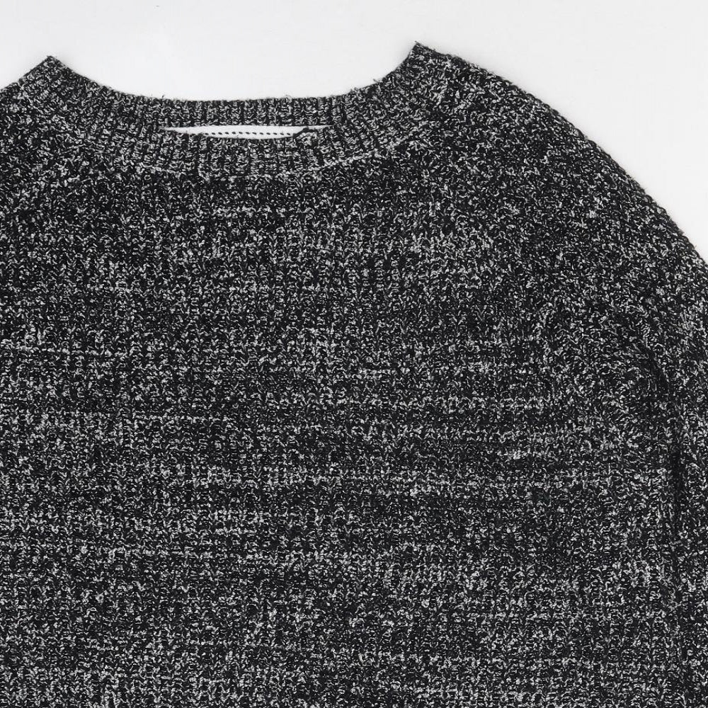 Womens UK Size L Papaya Black Pullover Jumper