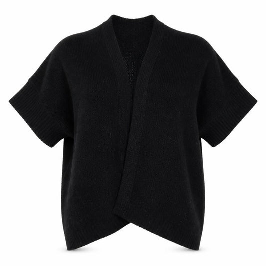 Womens UK Size M Moda Black Cardigan Jumper