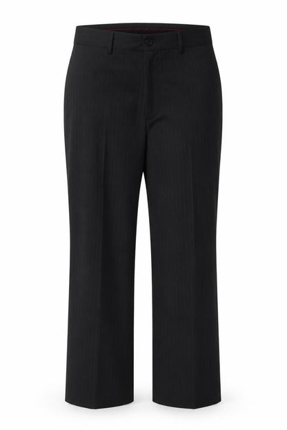 Womens UK Size 36 in Taylor & Wright Regular Fit Dress Pants Black Trousers