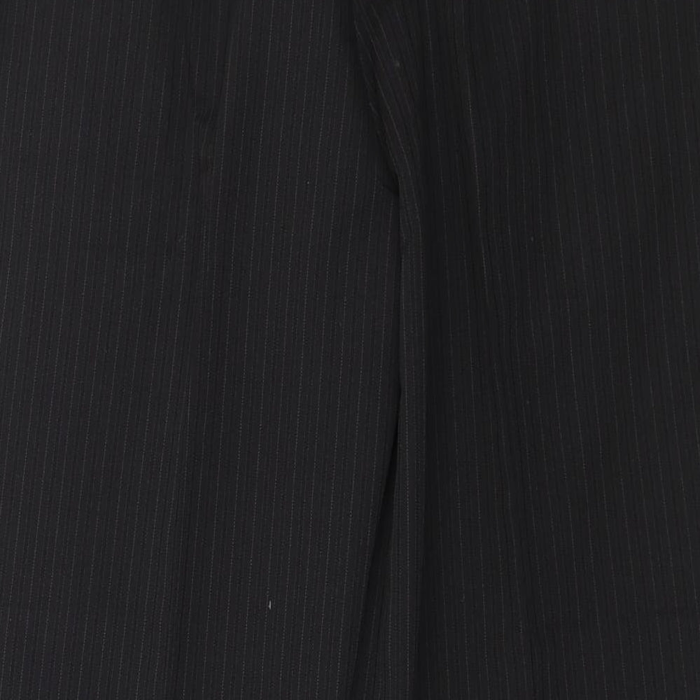 Womens UK Size 36 in Taylor & Wright Regular Fit Dress Pants Black Trousers