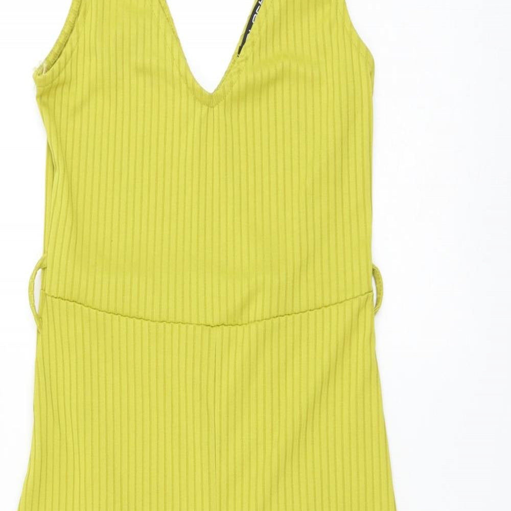 Select Womens Green Polyester Jumpsuit One-Piece Size 8 L20 in Pullover