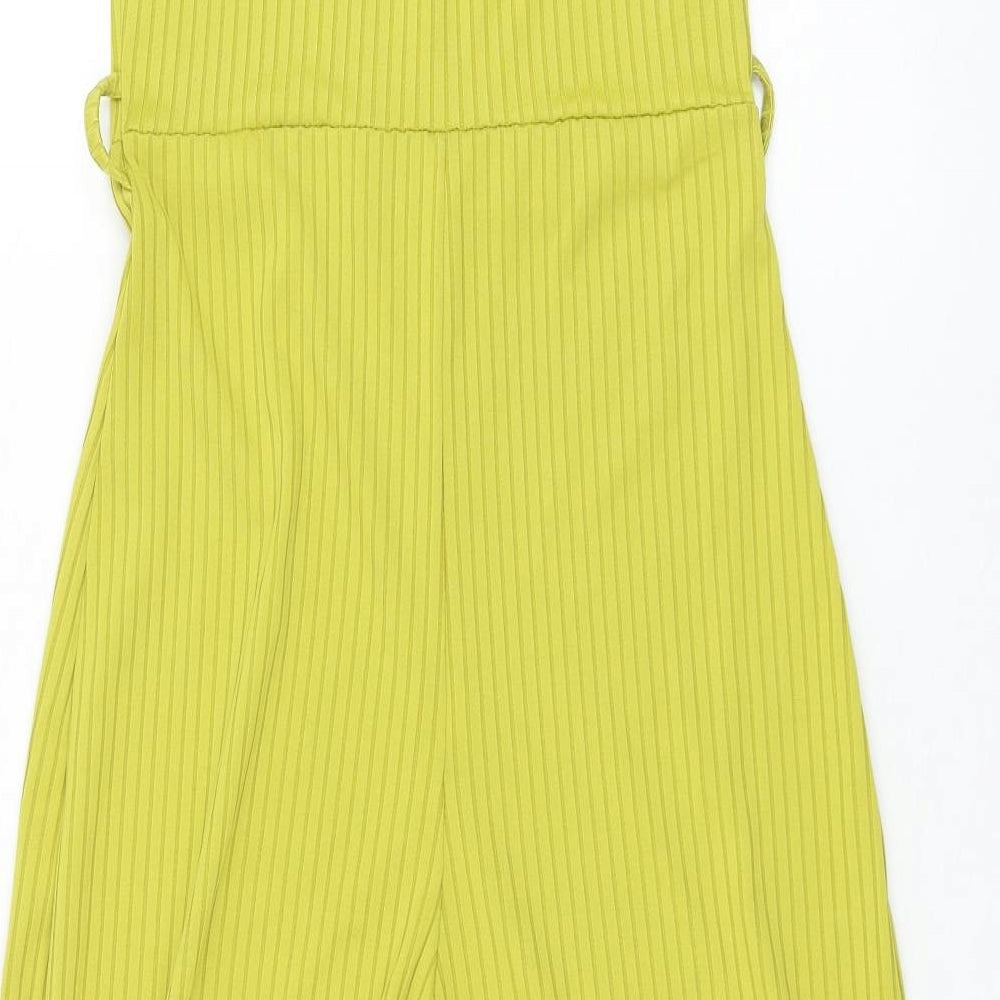 Select Womens Green Polyester Jumpsuit One-Piece Size 8 L20 in Pullover