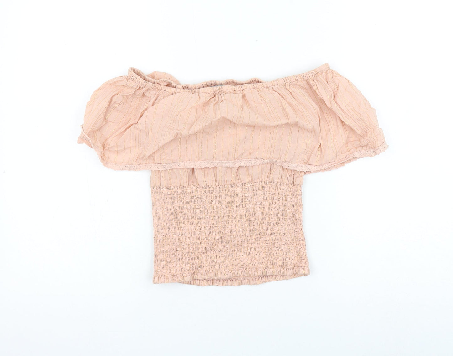 Womens UK Size 8 Very Pink Basic Blouse