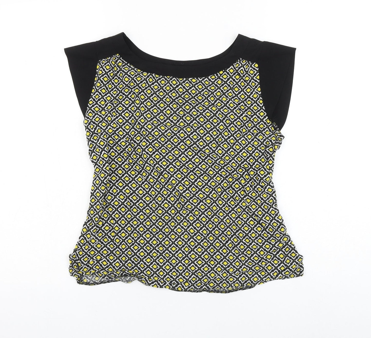 Womens UK Size 8 Dorothy Perkins Multicoloured Basic Blouse