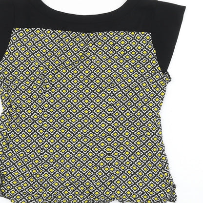 Womens UK Size 8 Dorothy Perkins Multicoloured Basic Blouse