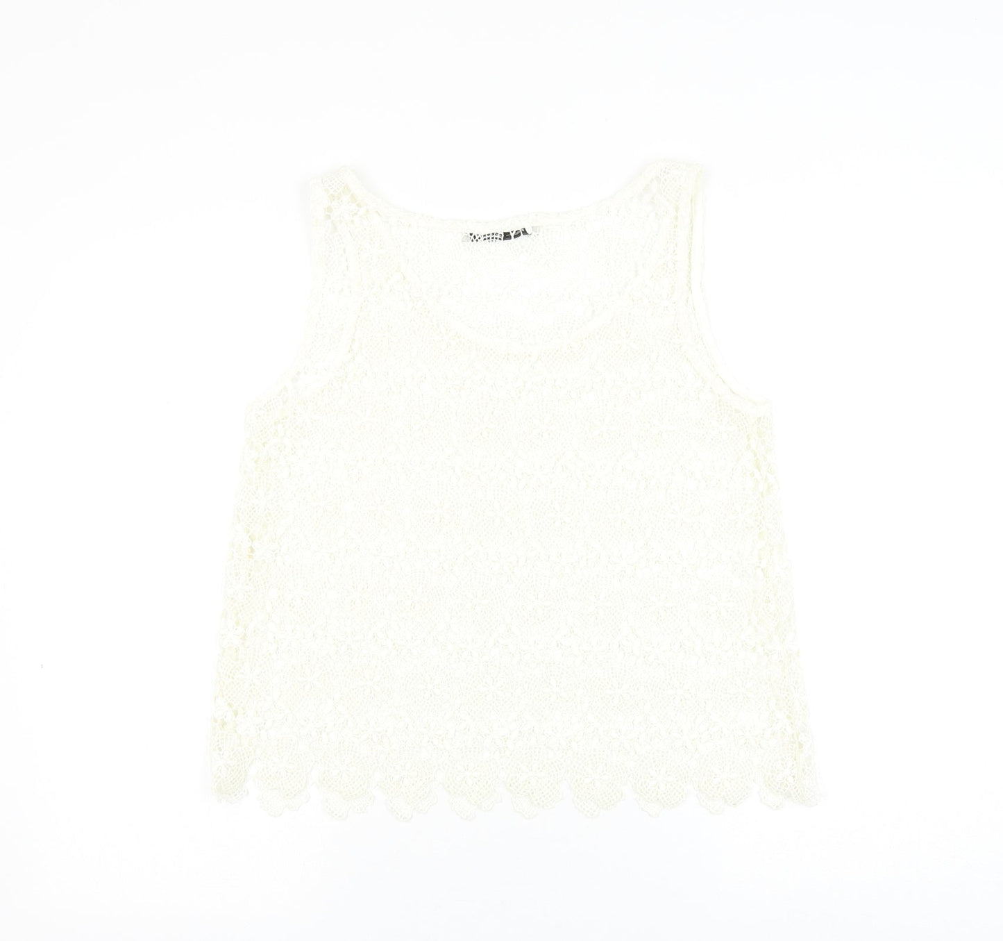 Womens UK Size 10 NEXT White Basic Blouse
