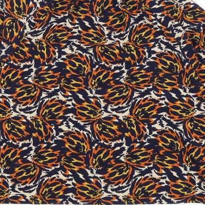Womens UK Size 12 Object Multicoloured Basic Blouse