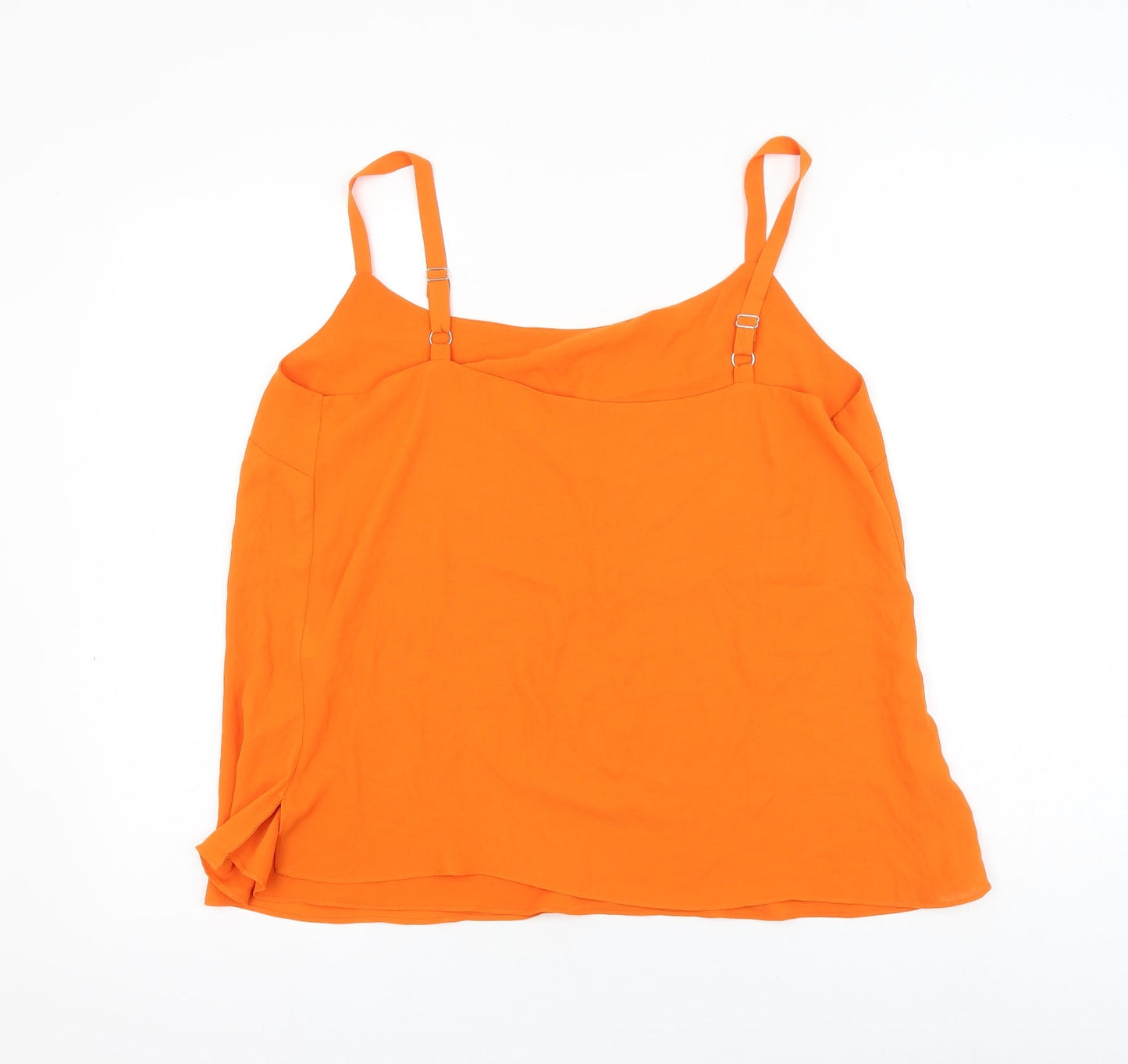 Womens UK Size 10 Wallis Orange Camisole Tank