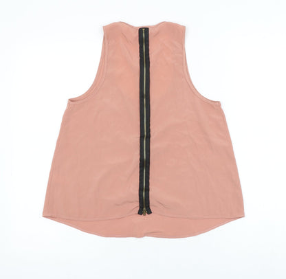 Womens UK Size 8 Topshop Pink Camisole Tank