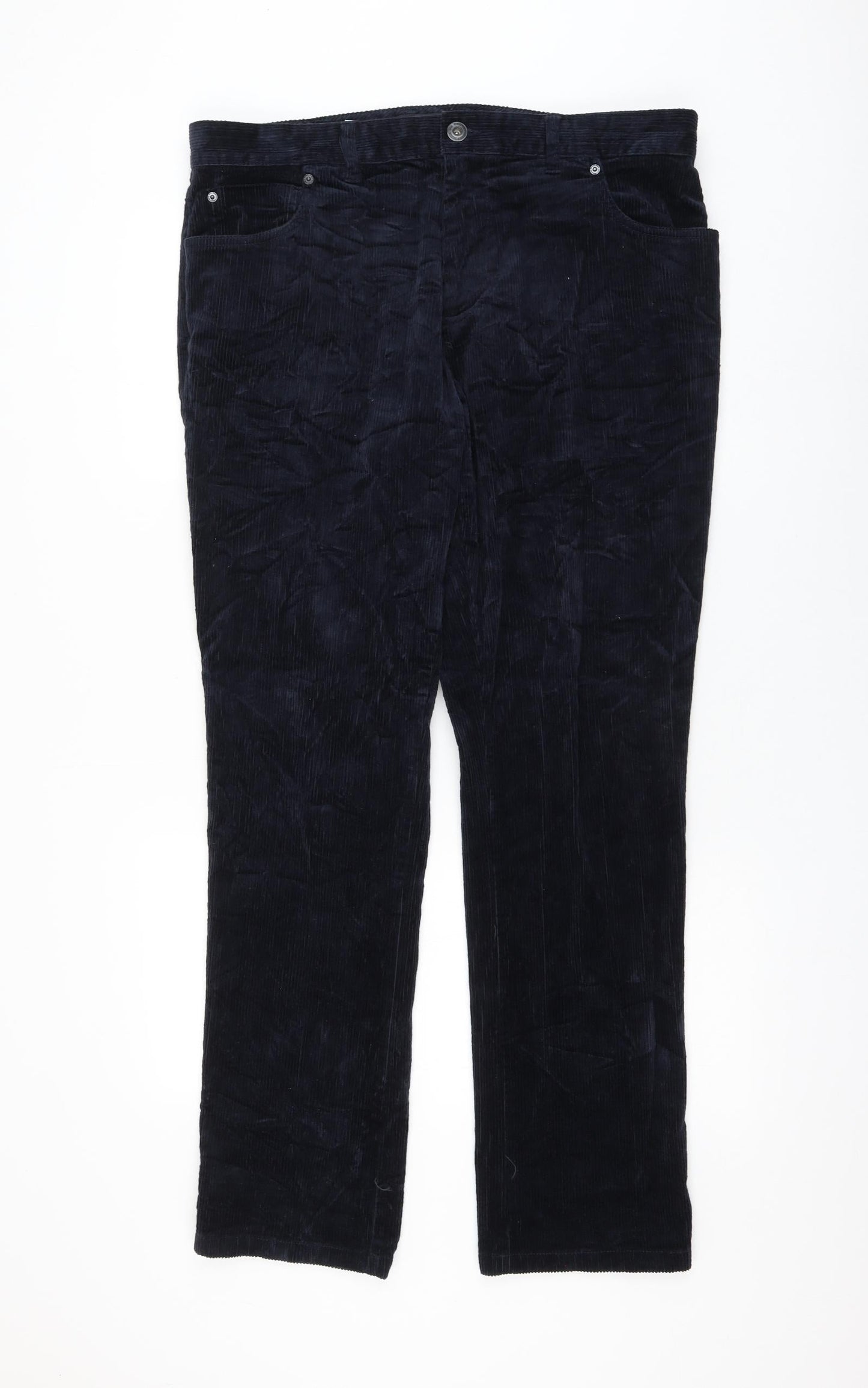 Womens UK Size 36 in NEXT Regular Fit  Blue Trousers