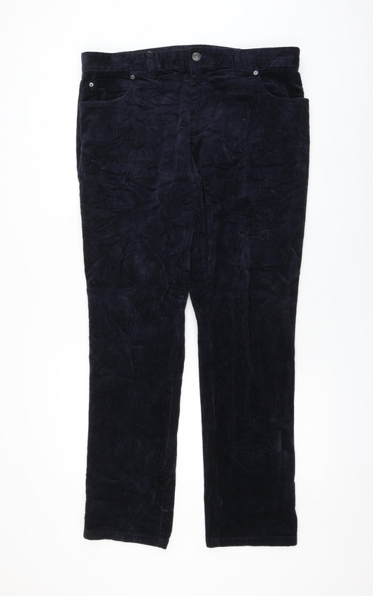 Womens UK Size 36 in NEXT Regular Fit  Blue Trousers