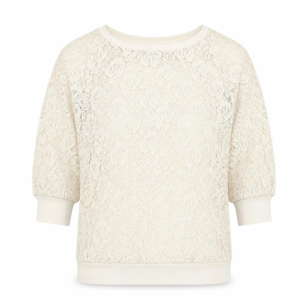 Womens UK Size 8 NEXT Beige Pullover Jumper