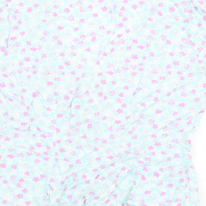 Womens UK Size 8 Pimkie Blue Basic Blouse