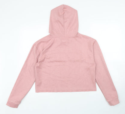 Primark Womens Pink Polyester Pullover Hoodie Size 10 Pullover - Empower