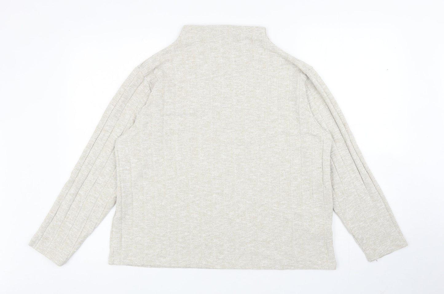 Womens UK Size 18 Marks and Spencer Beige Pullover Jumper