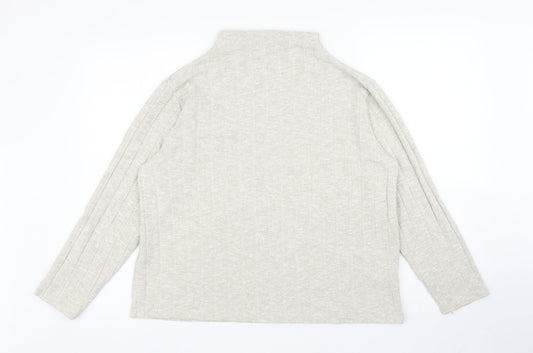 Womens UK Size 18 Marks and Spencer Beige Pullover Jumper