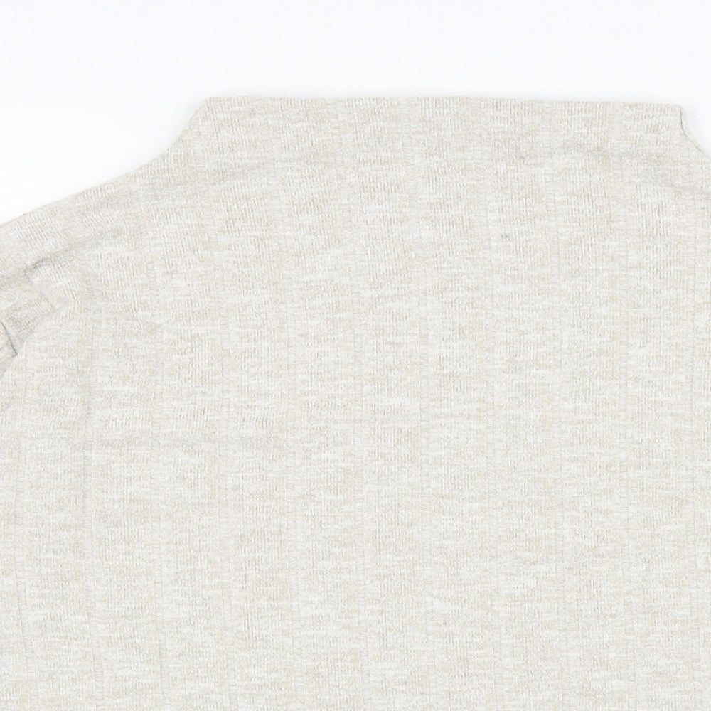 Womens UK Size 18 Marks and Spencer Beige Pullover Jumper